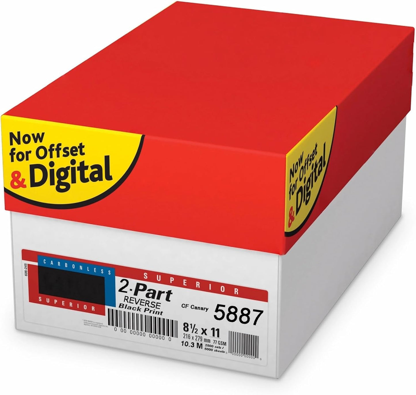 Superior 8.5 x 11 Carbonless Paper for High-Performance Printing