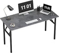 47 in Folding Computer Desk - Large Folding Office Workstation
