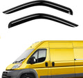 Extra Durable Window Deflectors Tape-On Visors for Ram ProMaster