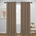 Easy-Going Blackout Curtains 52x96 in 2 Panels - Room Darkening