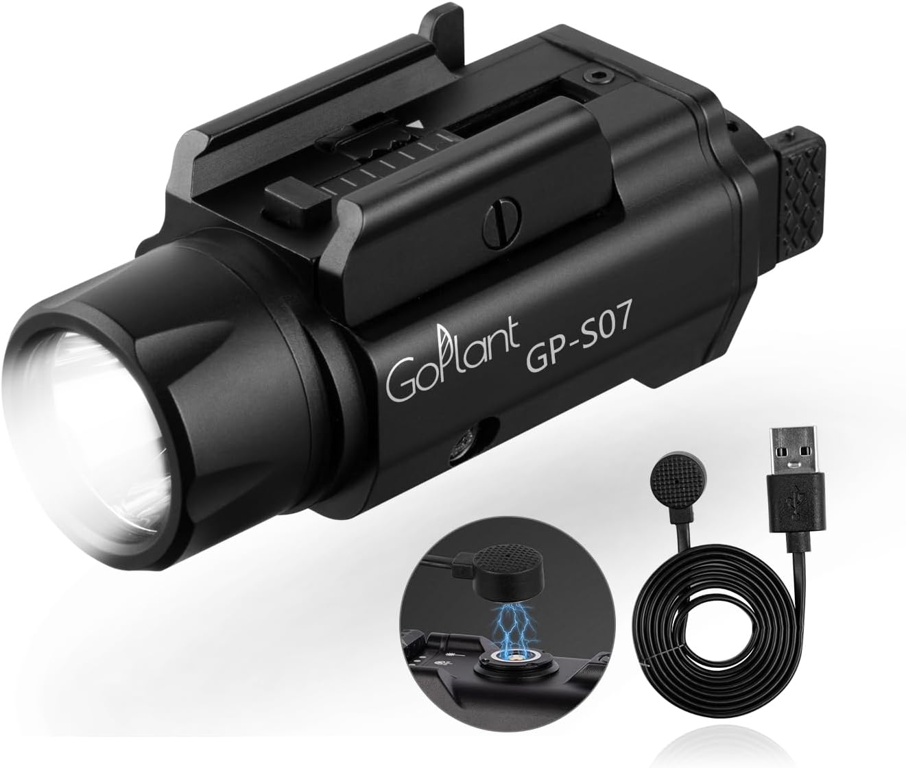 2500 Lumens Weapon Light Flashlight for Tactical Use
