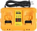 TeenPower 12/20V Max Battery Charger Replacement for Dewalt - Dual