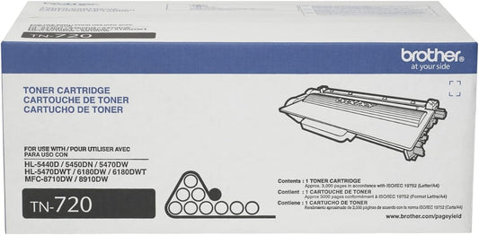 Sharp & Crisp Prints with Brother TN720 Toner