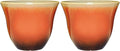 Honeysuckle Resin Flower Pot Planter, Tequila Sunrise, 15in (Pack