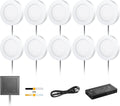 Under Cabinet Puck Lights CCT 3000K-6000K - Adjustable Touch Dimming