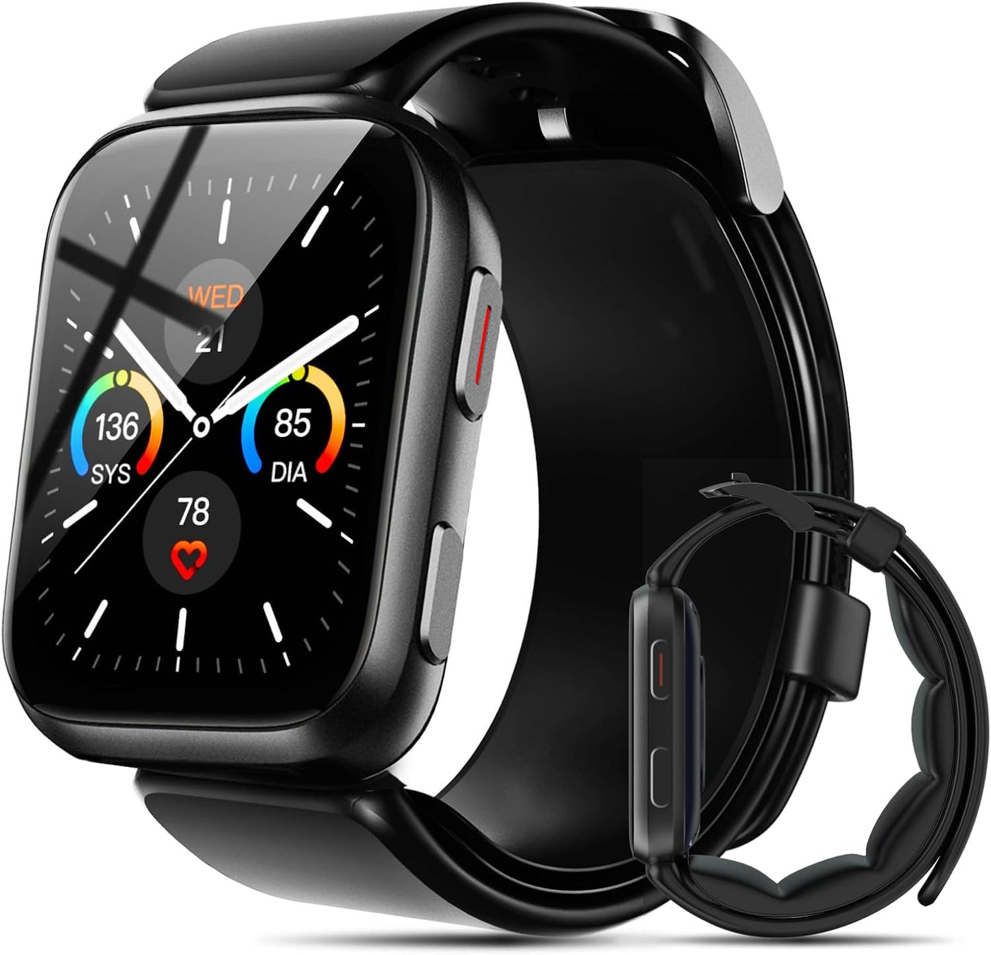 YHE Blood Pressure Smart Watch - 24/7 Monitoring