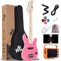 WINZZ EGM100 30 in Kids Electric Guitar - Beginner Kit for Little
