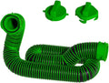 10 FT Sewer Hose for RV Camper - TPE Upgrade for Durability