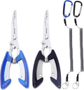 Fishing Pliers Long Nose Hook Remover - MultiFunction Stainless Tool