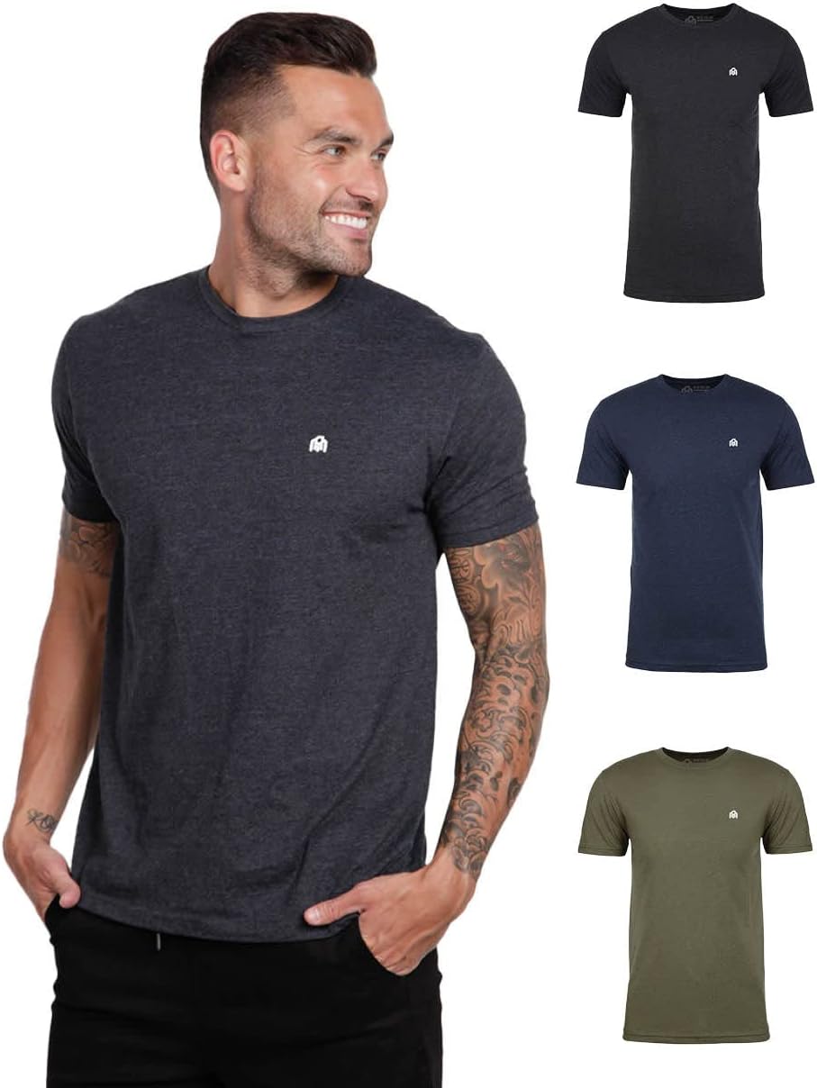 INTO THE AM Mens T Shirt with Logo for All-Day Comfort