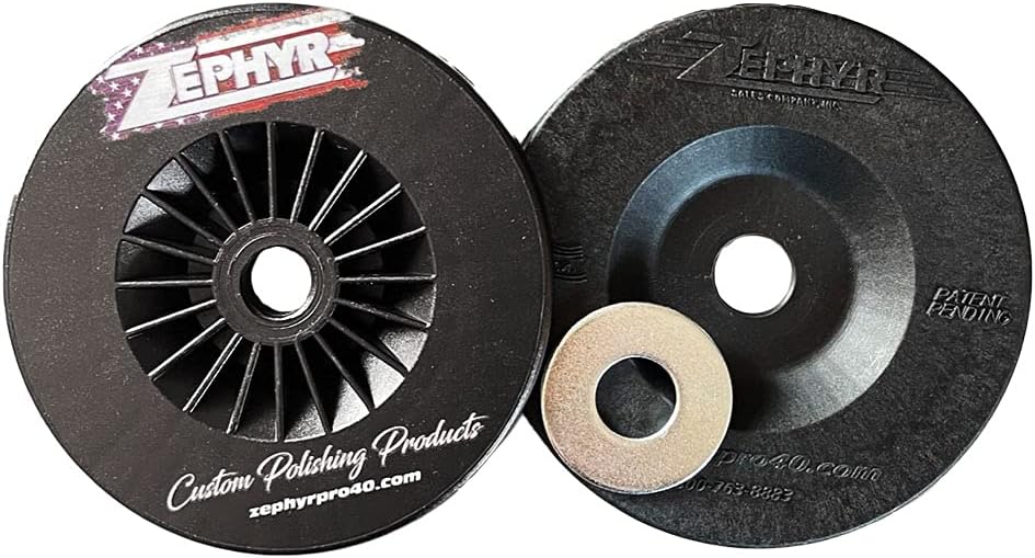 Zephyr Custom POLISHING SFPR58-4 Airway Buff Safety Flange Kit