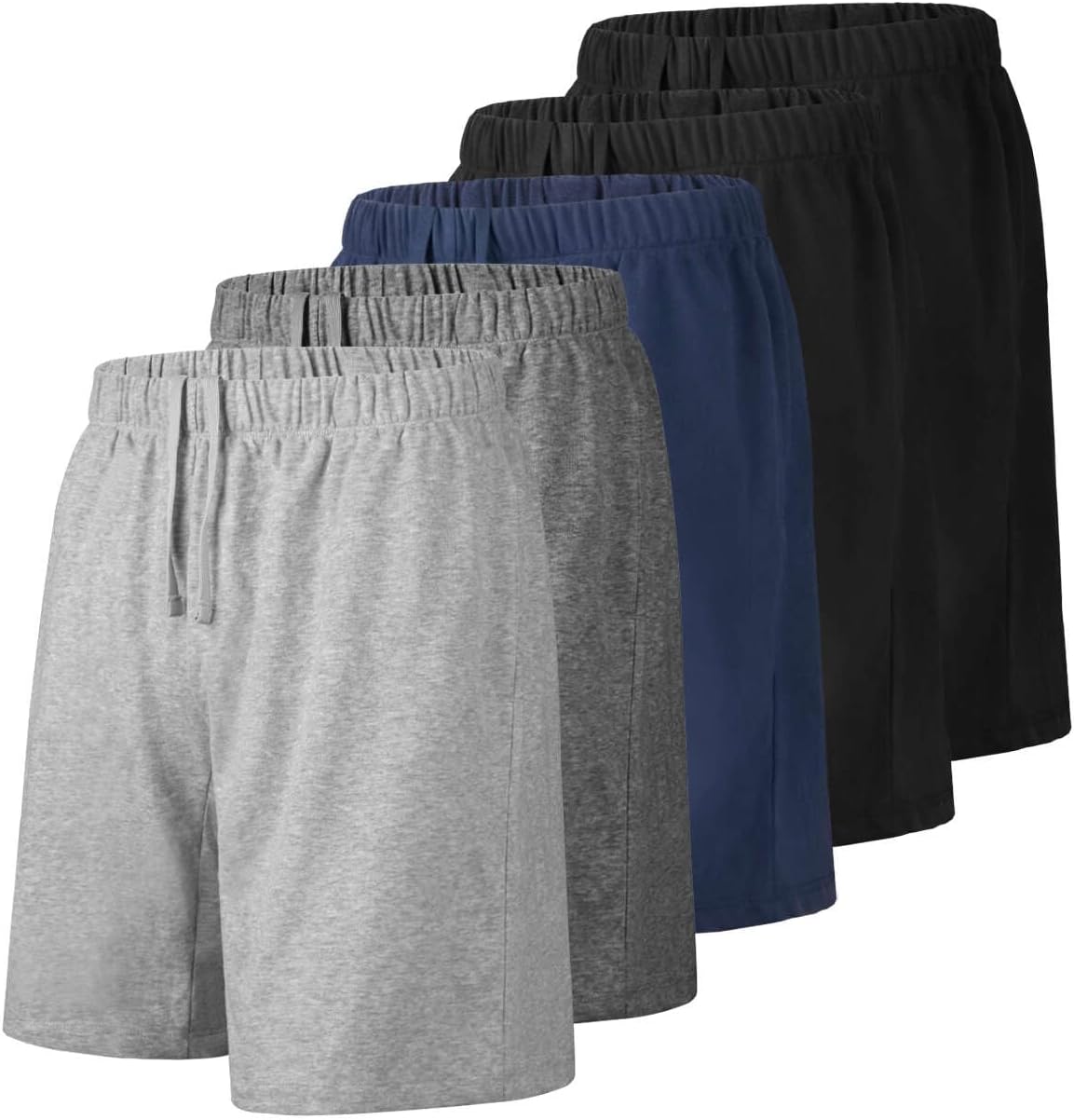 Liloak Men's Athletic Shorts with Pockets for Summer Fun
