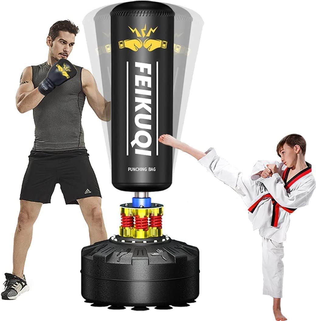 Feikuqi Freestanding Punching Bag - Ultimate Workout Partner!
