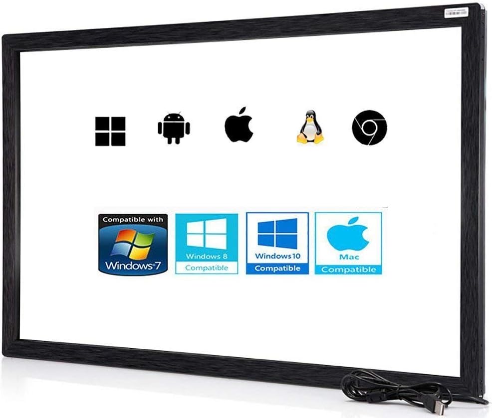 32 Inch Multi-Touch Infrared Touch Frame for Interactive Displays