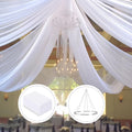Ceiling Drapes Hanging Kit for Wedding - Complete 6-Panel Set