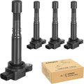 Ignition Coil Pack Set of 4 Replacement for L4 2.0 2.4 Honda