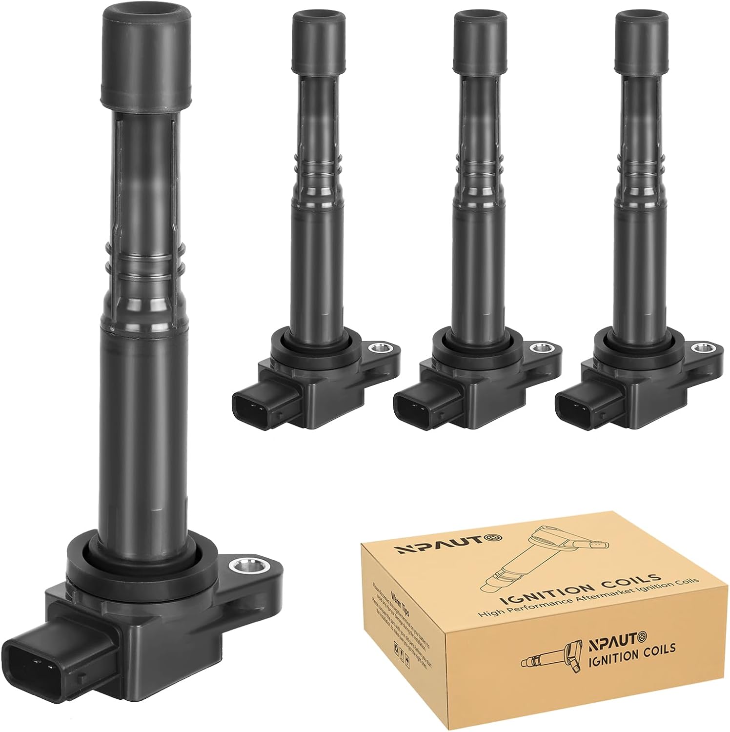 Ignition Coil Pack Set of 4 for Honda CRV Accord Civic Si
