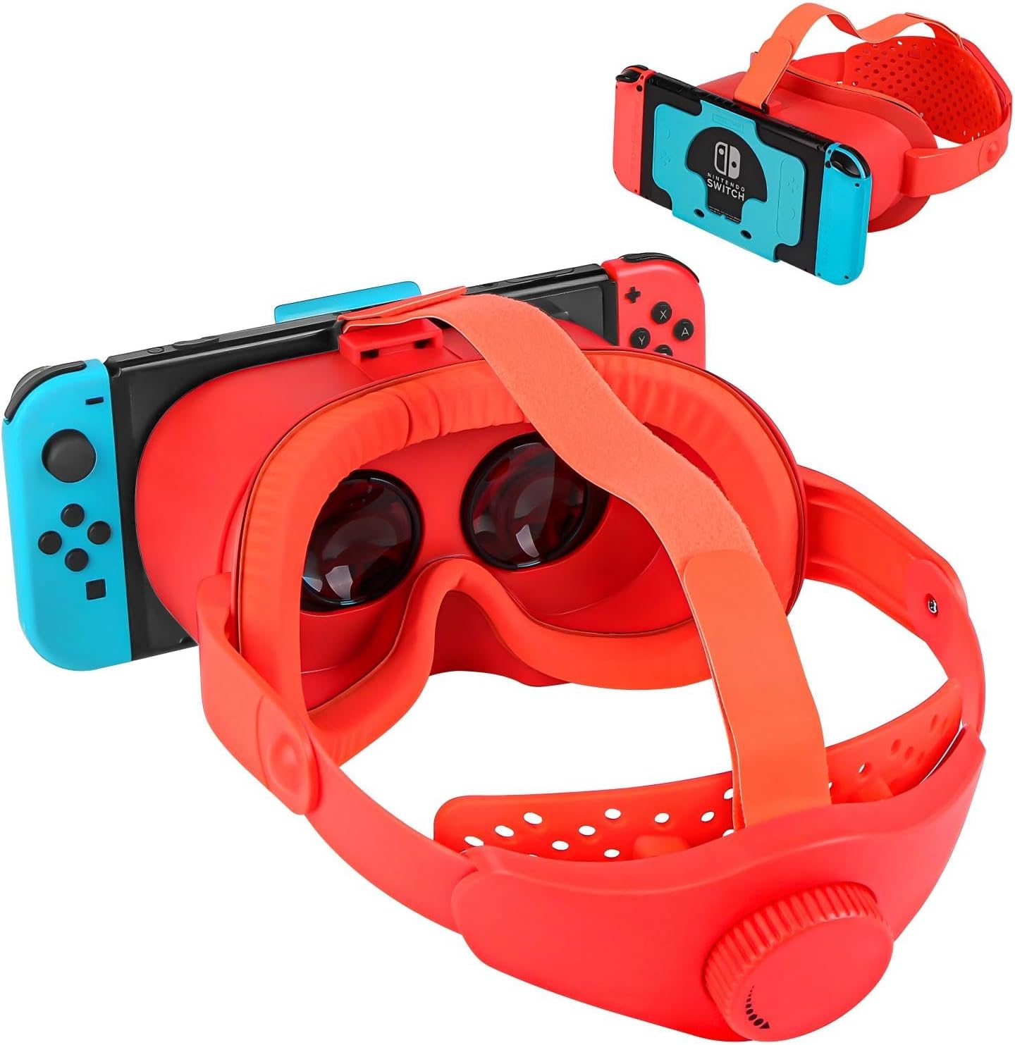 HD VR Glasses for Nintendo Switch, Adjustable Lenses, Comfort Strap