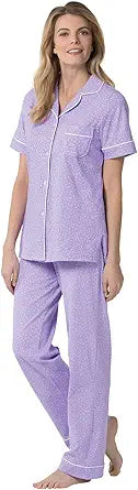 PajamaGram Womens Pajamas Set - Comfortable Cotton Sleepwear