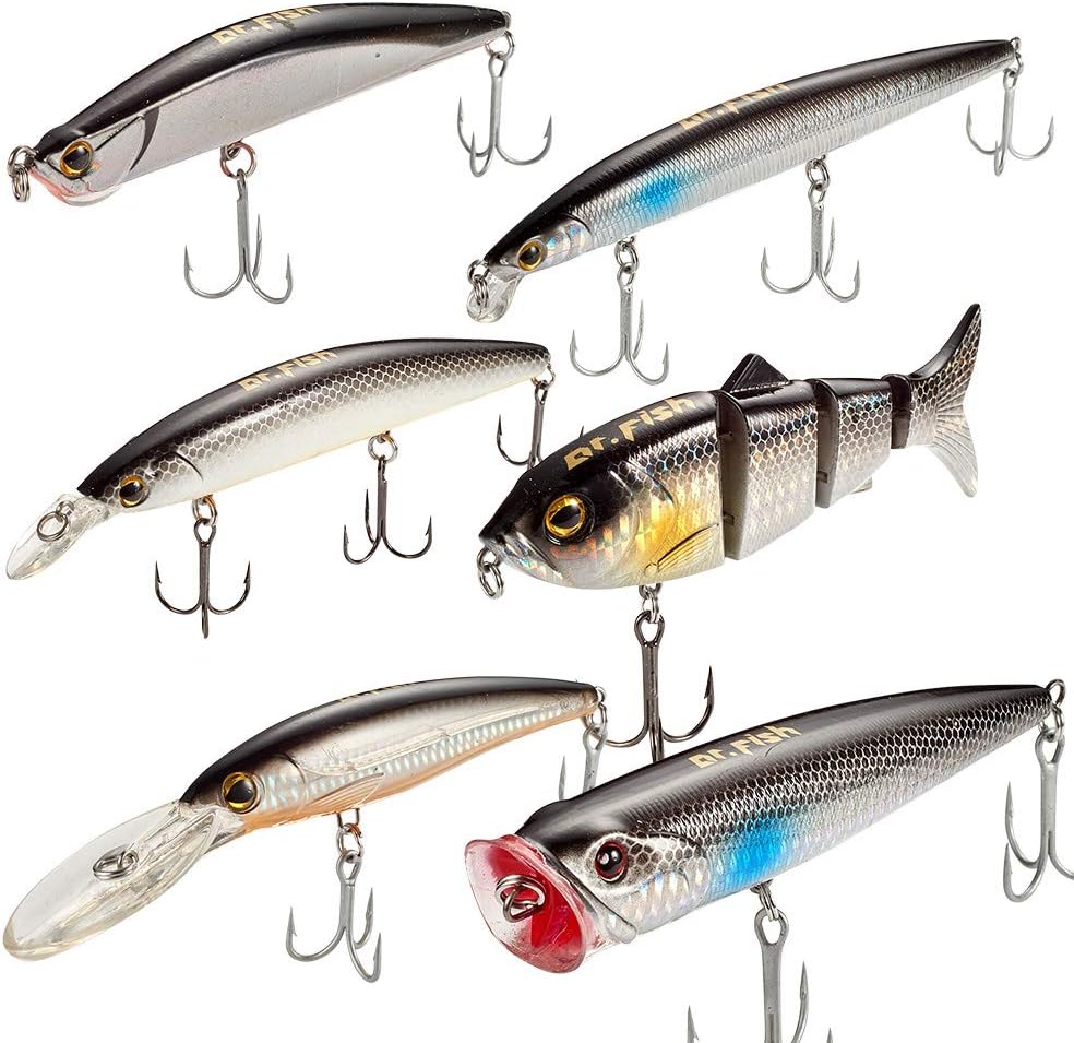 Dr.Fish Saltwater Fishing Lures Kit for Striper and Mackerel