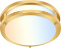 hykolity 13 in Flush Mount LED Ceiling Light Fixture - Adjustable CCT