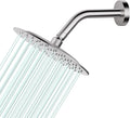 Heavy Duty All Metal Rain Shower Head for Modern Bathrooms