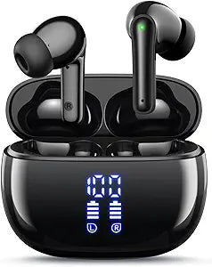Wireless Earbuds with 40H Playtime and IPX5 Waterproof Design