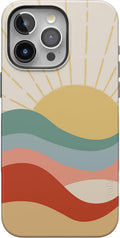 Casely iPhone 15 Pro Max Case Here Comes The Sun - Bold Protective