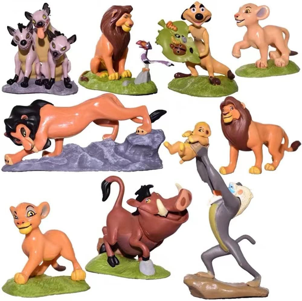 Animal Guard Action Figurines for Cake Decoration and Play