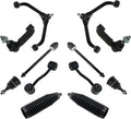 TRQ Front Steering & Suspension Kit for 2002-2004 Jeep Liberty