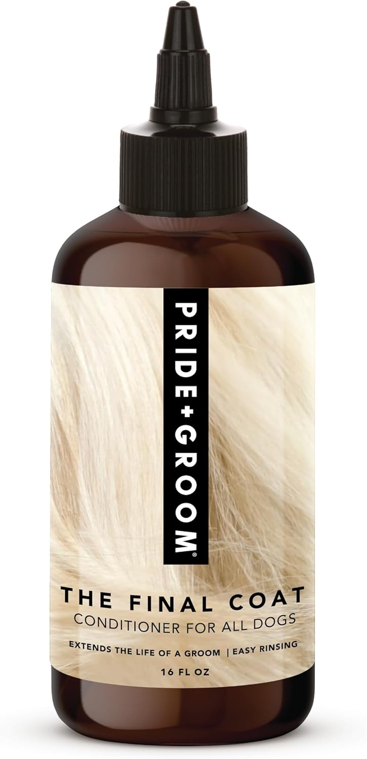 Pride and Groom The Final Coat Dog Conditioner for Shine