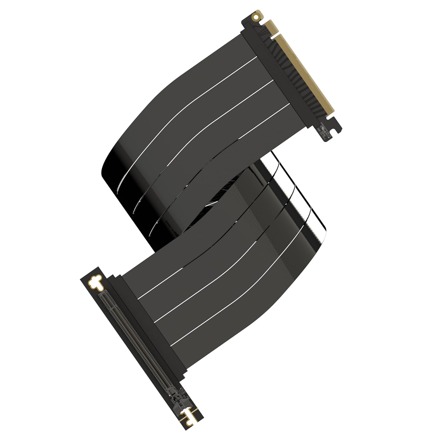 LINKUP PCIe 5.0 Riser Cable for Vertical GPU Mounting Solutions