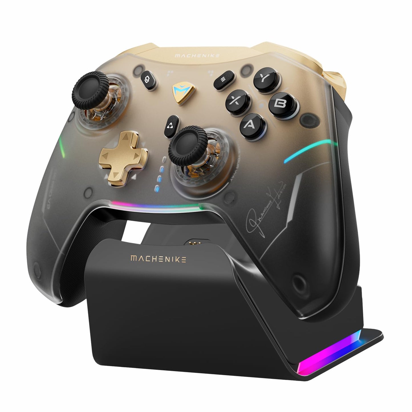 Machenike G5Pro V2 Wireless Gaming Controller with RGB Backlight