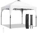 10x10 Pop Up Canopy Tent - Easy Up 3-Height Outdoor Gazebo