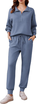 2 Piece Sets for Women Tracksuit Joggers Set - Fall Travel Comfort