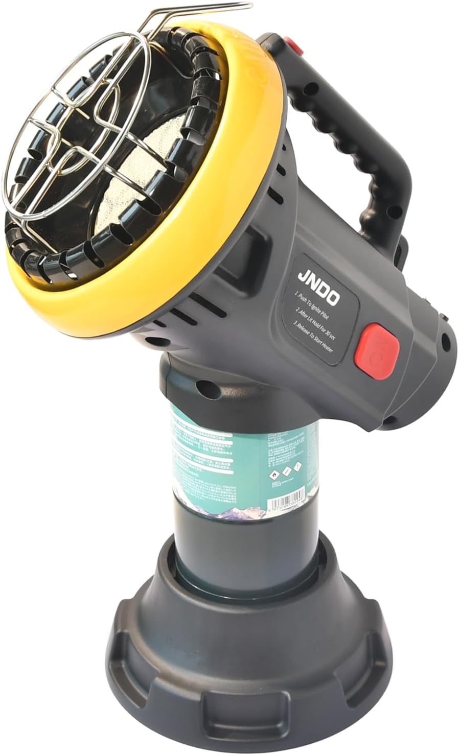 JNDO 4000-BTU Portable Propane Heater | Safe & Lightweight