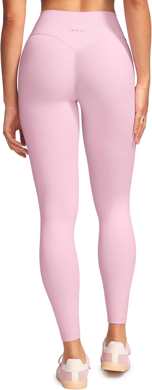Womens High Waist No Front Seam Scrunch Butt Leggings for Workouts