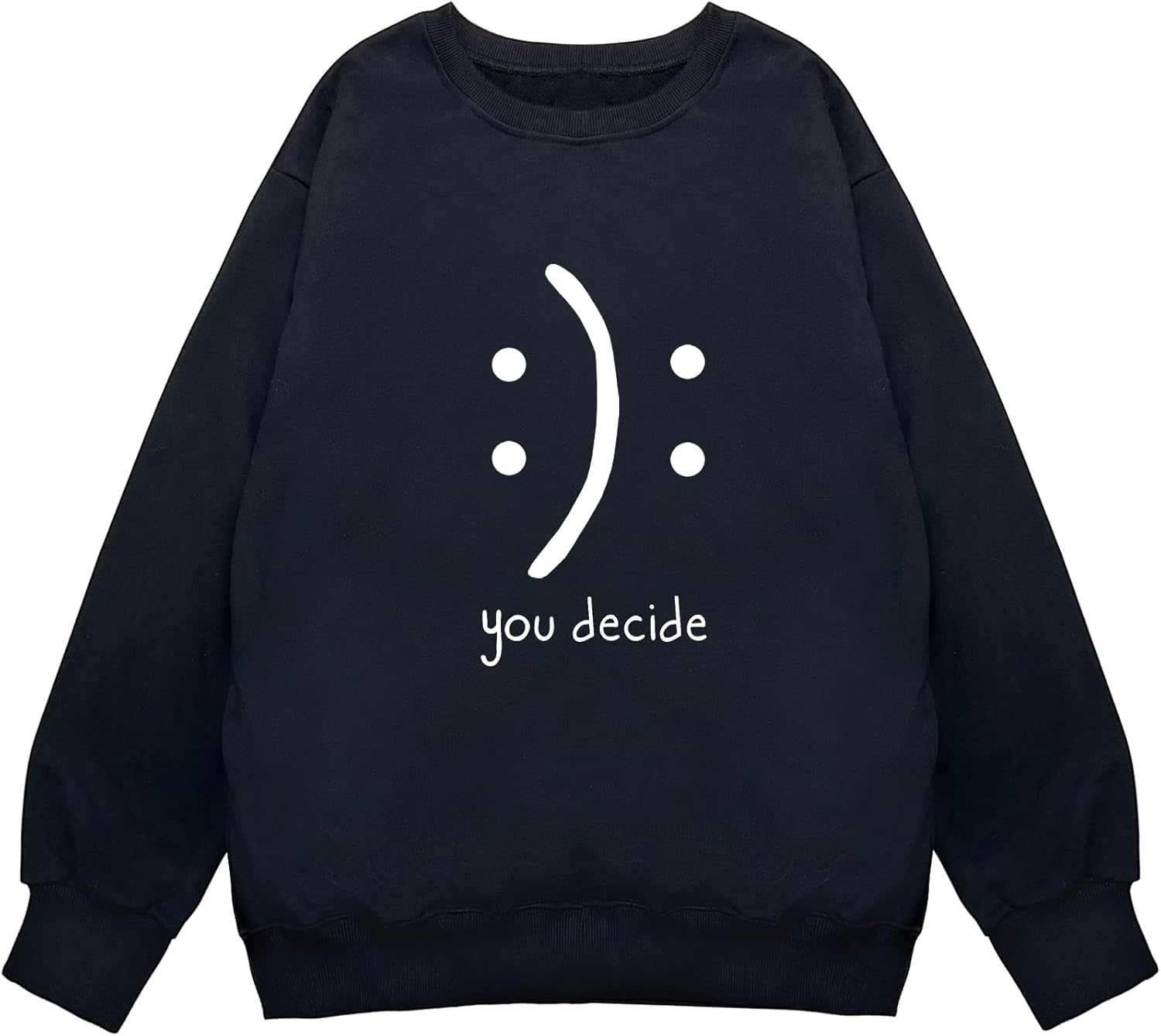 BLACKMYTH Cute Graphic Sweatshirt