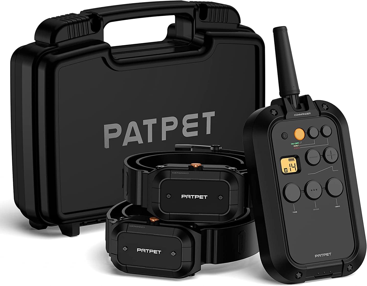 PATPET Dog Shock Collar for 2 Dogs - Effective Training Tool