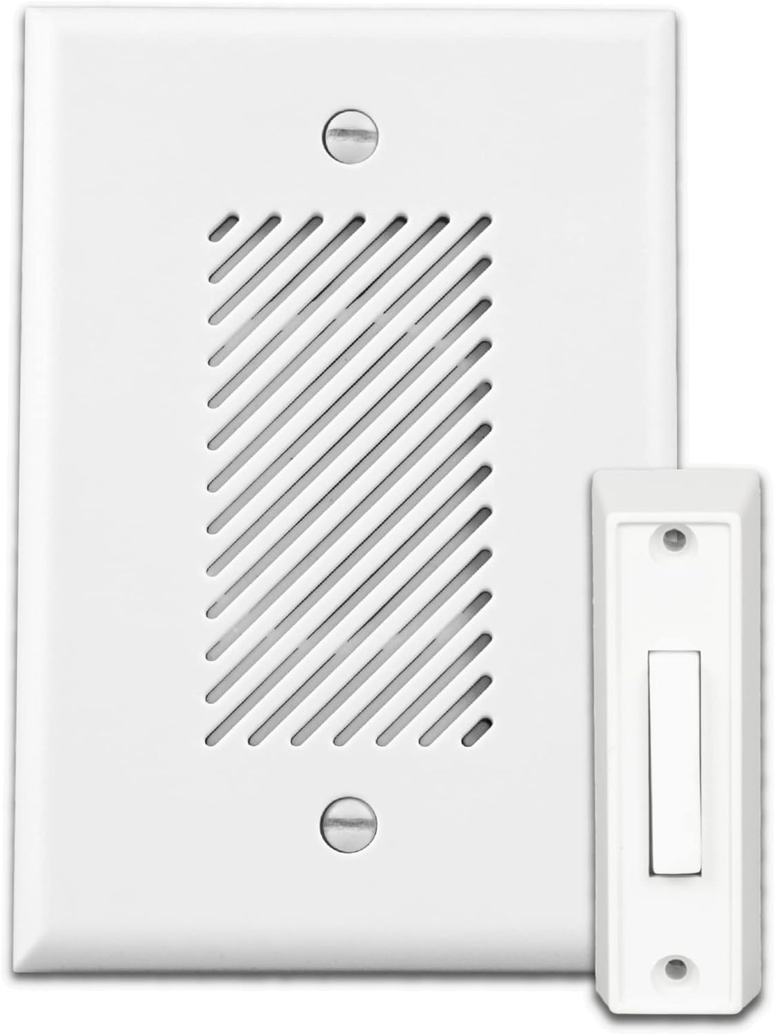 NICOR EDC1120WH1 Electronic White Door Chime - Easy Installation