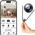 Large Round Style 4-day Wireless WiFi Security Camera - Portable 1080P