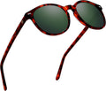 Polarized Round Sunglasses for Women - Retro UV400 Protection