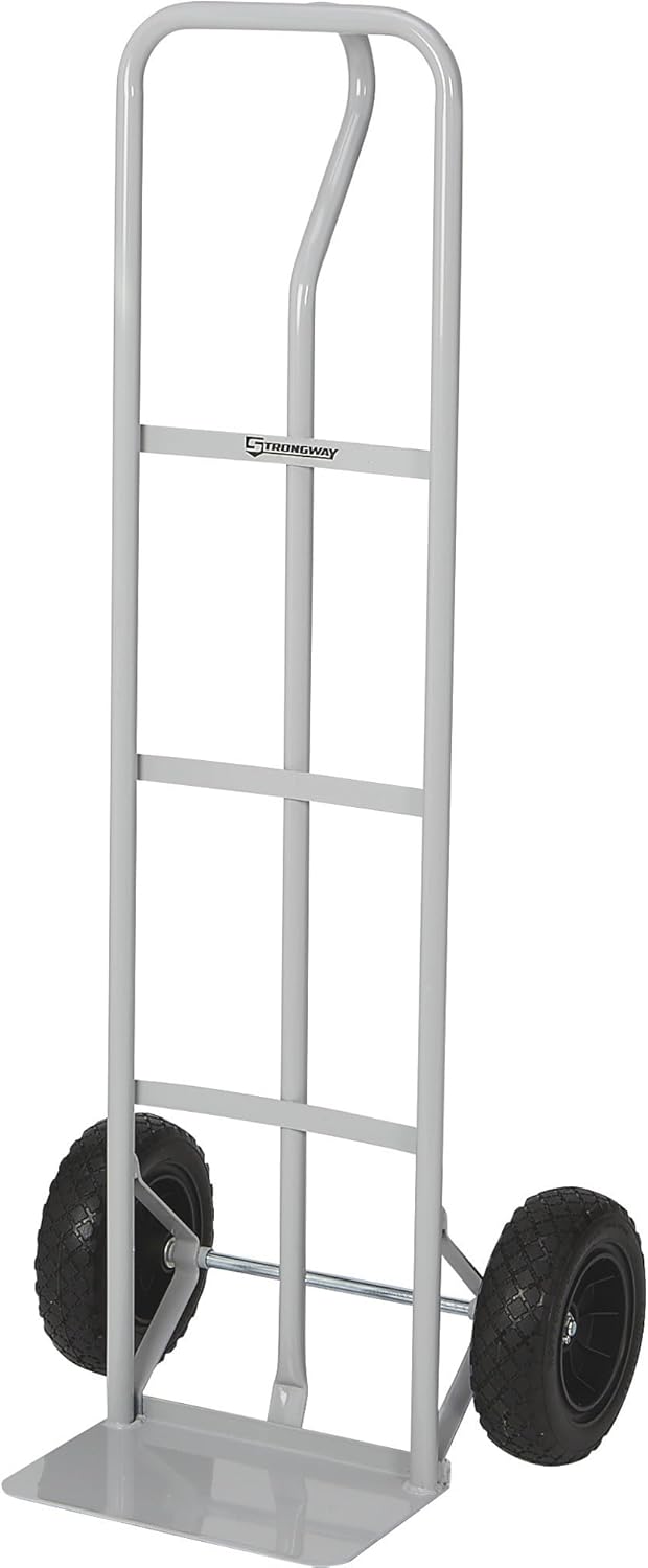 Strongway Steel Hand Truck with 600-Lb Capacity for Heavy Loads