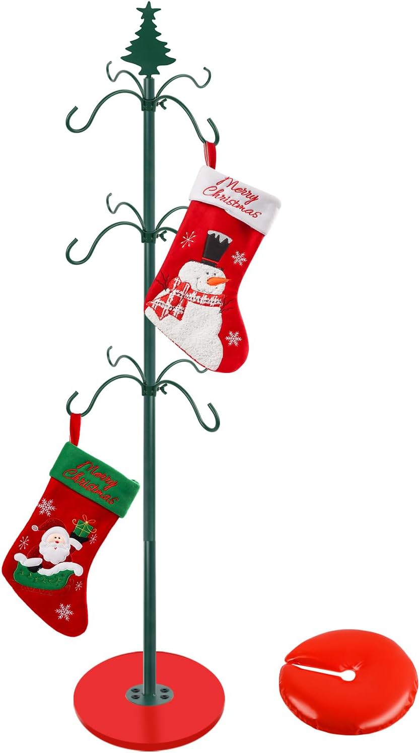 71 Inch Adjustable Christmas Stocking Holder Stand for Floor