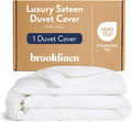 Luxury Sateen Duvet Cover Twin/Twin XL - Soft 480 TC Satin Finish