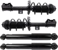 TRQ Front and Rear Complete Strut & Shock Kit Compatible with 2012-17
