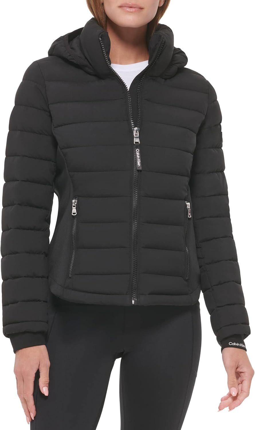 Calvin Klein Women's Water Resistant Casual Lightweight Jacket