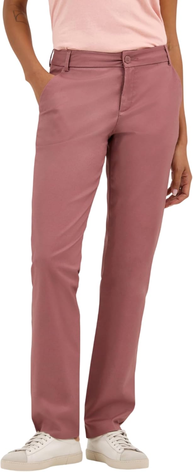 Lee Women's Wrinkle Free Relaxed Fit Straight Leg Pant Review