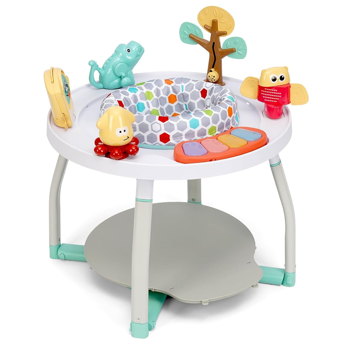 5-in-1 Activity Center for Baby with 360 Rotating Seat