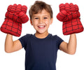 Superhero Gloves Cosplay Plush Gloves Pair - Soft, Realistic Play